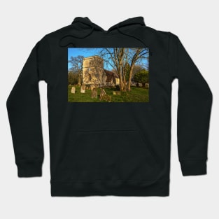 Chaddleworth  Church in Early Spring Hoodie